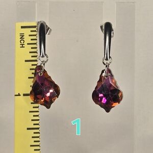Chic Crystal Drop Earrings